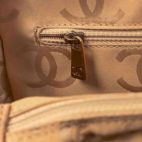 Chanel Wild Stitch Sand CC Quilted Leather Tote - Picture 14 of 14